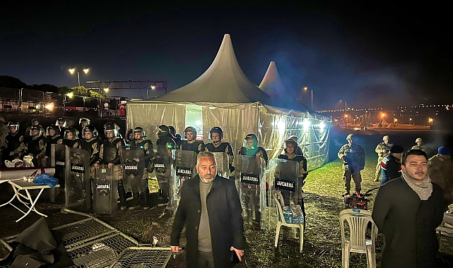 Türk Milliyetçilerine Zulmetmeye Ant İçen İstibdat, Silivri'de Ümit Özdağ İçin Nöbet Tutan Zafer Partililerin Çadırını Söktü