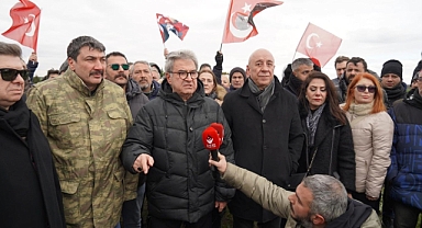Ümit Özdağ için Kurulan 'Zafer Otağı'na Jandarma Müdahalesi