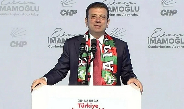 Ekrem İmamoğlu, Diyarbakır'da Kürtçü Amedspor'a Destek Mesajı Verdi
