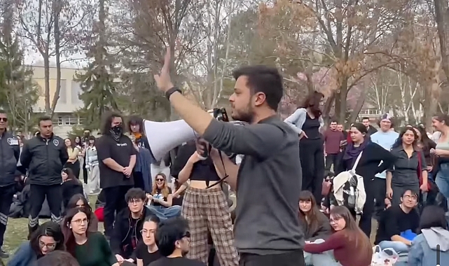 Hacettepe Üniversitesi Öğrenci Temsilciler Konseyinin Eylemi Bir Grup Tarafından Sabote Edildi