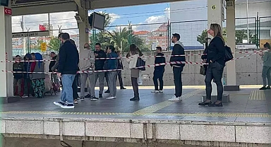 Marmaray Ayrılıkçeşmesi İstasyonunda Bir Vatandaş Raylara Atlayarak İntihar Etti