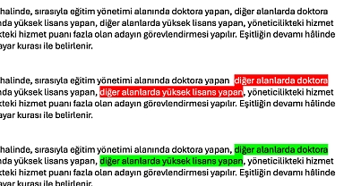 Millî Eğitim Sekreterliğinden Atamalarda İnce Ayar: Geçen Yıl Yönetmelikten Çıkarılan İbareler Bugün Geri Eklendi