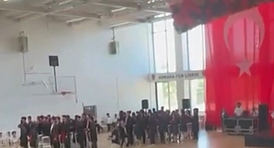 Ankara Fen Lisesi Mezuniyetinde ‘Proje Okul’ Protestosu