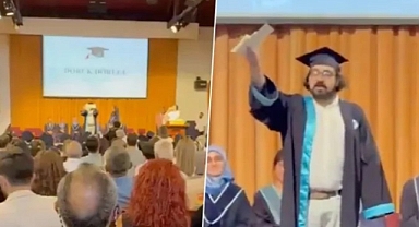 Mezuniyetinde Diplomasını Yırtan Genç Gözaltına Alındı: 'İstibdat Rejiminin Bana Vermiş Olduğu Diploma Hükümsüzdür'