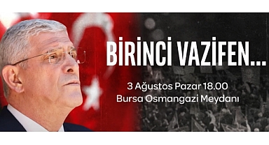 Türk Milleti ve İYİ Parti, İlk Buluşmayla Bursa'da Ses Yükseltecek