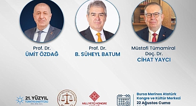 Bursa'da Önemli Konferans: TBMM'deki 'Öcalan Komisyonu' Masaya Yatırılacak