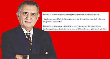 Çin Komünist Partisi Sözcüsü Gibi Yazdı: Doğu Türkistan'da 'Mutlu Uygur Türkleri' Hikayesi Anlattı