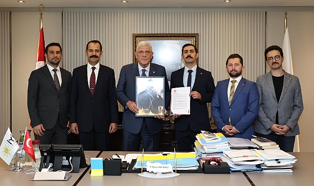 Milliyetçi Kongre Derneği'nden Müsavat Dervişoğlu'na Ziyaret