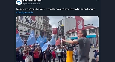 SOL Parti, Trabzon'dan Nepal’e Selam Gönderdi: Gençlerin Devirdiği Marksist-Leninist Hükümeti 'Faşist' Sandı