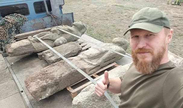 Ukrayna Ordusu, Kıpçak Türklerine Ait Balbalları İşgalci Ruslardan Kurtarmaya Devam Ediyor