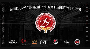 Üsküp 1911’den Cumhuriyet Bayramı’na Anlamlı Kupa: Makedonya Türkleri Sahada Birlikte
