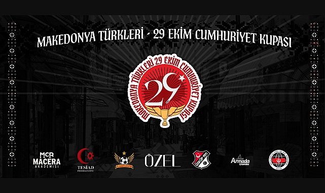 Üsküp 1911’den Cumhuriyet Bayramı’na Anlamlı Kupa: Makedonya Türkleri Sahada Birlikte