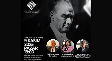 Milliyetçi Kongre Derneği İstanbul İl Temsilciliği, Gazi Mustafa Kemal Atatürk’ü Anma Programı Gerçekleştirecek