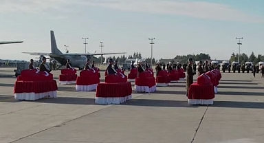 Şehitlerimize Veda: C-130 Kazasında Şehit Düşen Askerlerimiz İçin Ankara'da Tören Gerçekleştirildi 