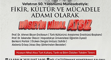Büyük Türkçü Hüseyin Nihal Atsız, Vefatının 50. Yıldönümünde Anılıyor