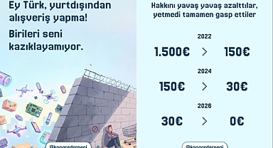 Milliyetçi Kongre Derneği'nden 1-15 Şubat'ta İnternetten Alışveriş Boykotu Çağrısı
