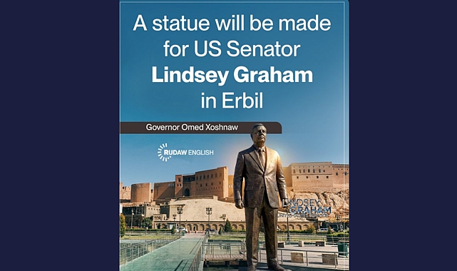 Barzani Aşiretinin Kontrolündeki Erbil'in Valisi, Türk Düşmanı ABD'li Senatörün Heykelini Dikeceğini Duyurdu 

Vali Hoşnav, Kürtçü terör örgütü PKK/YPG’ye sınırsız desteğiyle bilinen ABD’li Senatör Lindsey Graham için heykel dikeceğini açıkladı.