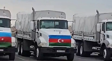 Azerbaycan, İran'a İnsani Yardım Gönderen İlk Ülke Oldu