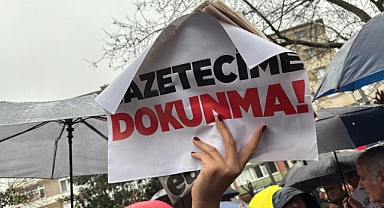 Tutuklu Gazeteciler İçin Yapılan Eyleme Polis Müdahalesi