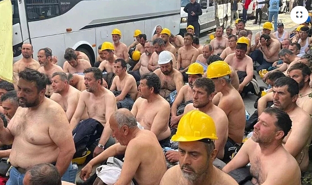 Ankara'da Doruk Madencilik İşçileri, Eylemlerine Devam Edeceklerini İfade Ettiler 

Ankara Kurtuluş Parkı'ndaki eylemlerine devam eden Doruk Madencilik işçileri, Bakanlığın teklif ettiği ödemelerin haklarının sadece bir kısmı olduğunu belirtti.