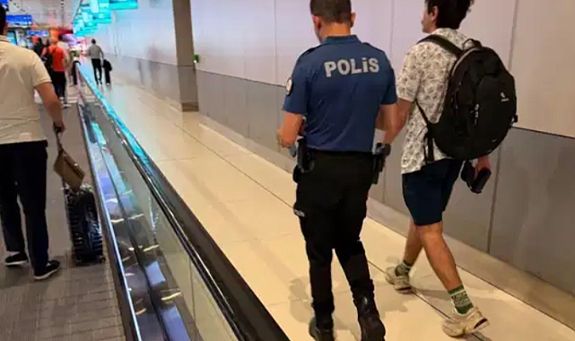 Deniz Göktaş, Havaalanında Gözaltına Alındı