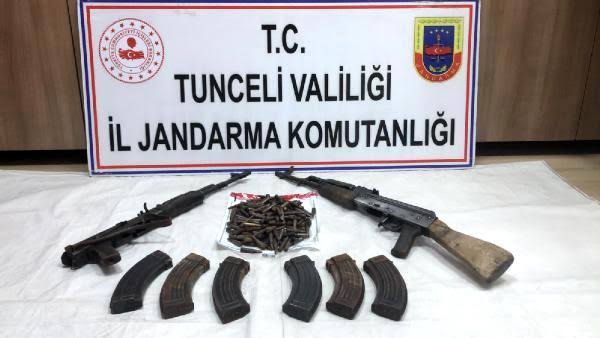 Tunceli'de 3 Terör Örgütüne Darbe: Çok Sayıda Mühimmat Yakalandı