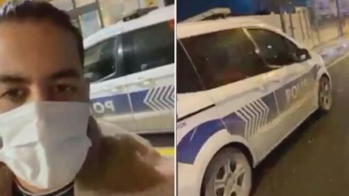 Polis Aracıyla Gezen İranlı Youtuber Sınır Dışı Ediliyor