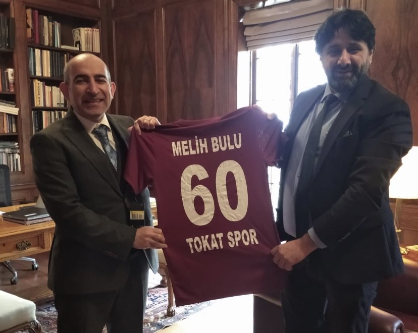 Tokatspor'dan Kayyum Rektör Bulu'ya Destek Ziyareti