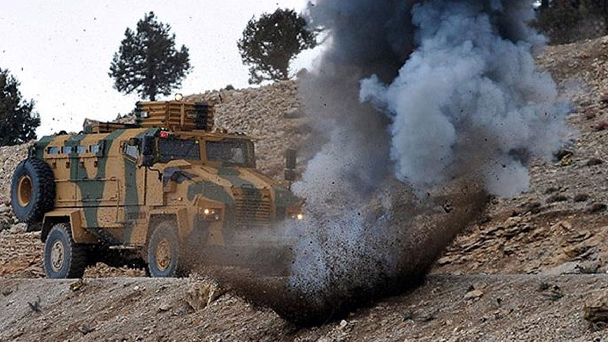 Siirt'te Askeri Araca Saldırı Düzenlendi
