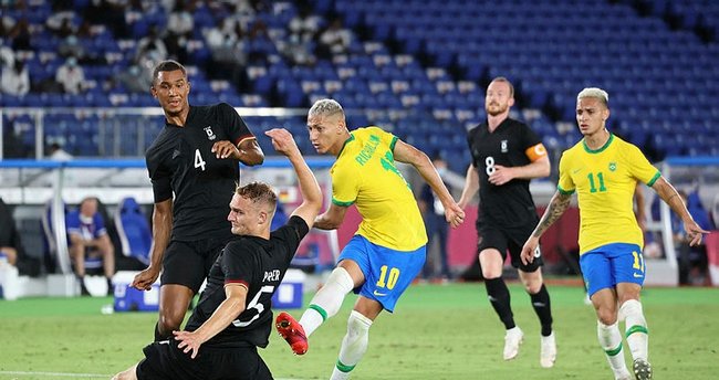 Tokyo Olimpiyatları'nda Brezilya'dan Almanya'ya 4 Gollük Cila