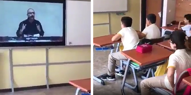 Okulda Said Nursi Propagandası