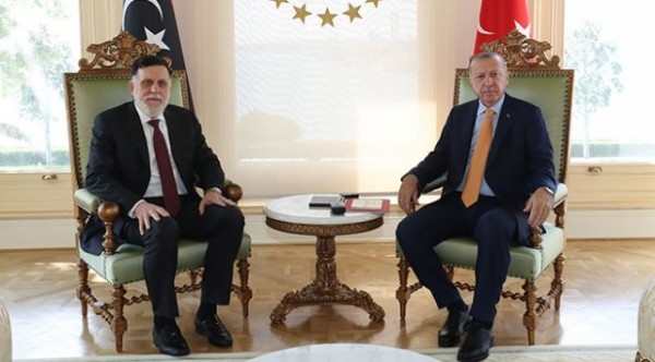 Erdoğan UMH Başkanı Serrac ile Bir Araya Geldi