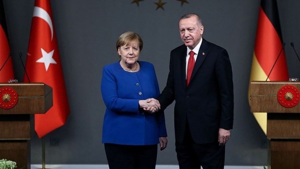 Erdoğan ve Merkel'den Doğu Akdeniz Görüşmesi