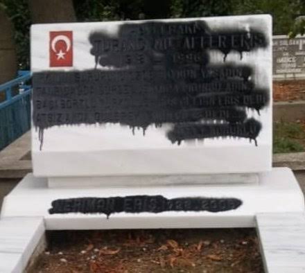 44 Davasının Mağdurlarından Eriş'in Kabri Tahrip Edildi 