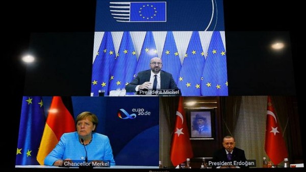 Erdoğan Merkel Michel 3'lü Zirvesi Sona Erdi: Atina İle Görüşülecek