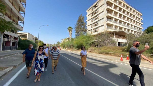 Kapalı Maraş'ın Bir Kısmı Halkın Kullanımına Açıldı