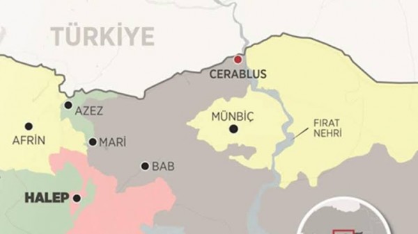 Ruslar Cerablus'u Balistik Füzelerle Vurdu: 2 Ölü