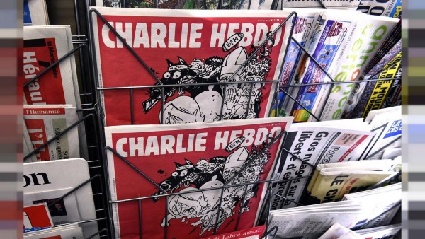 Charlie Hebdo'dan Müstehcen Erdoğan Karikatürü
