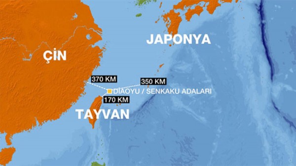 Senkaku Adaları İçin Çin ABD ve Japonya'ya Tepki Gösterdi