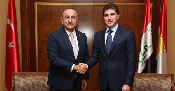 Dışişleri Bakanı Çavuşoğlu'ndan Barzani'ye Taziye Telefonu
