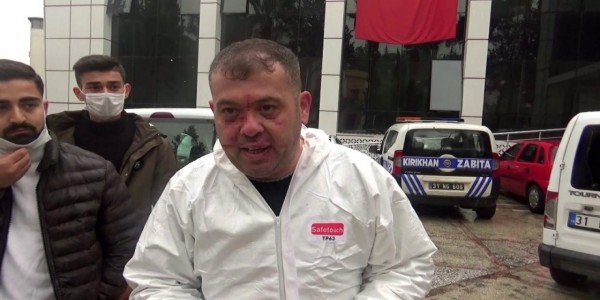 Ambulansa Yol Vermeyen Şahıs Ambulans Şoförüne Saldırdı!