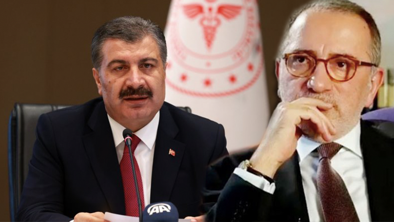 Fatih Altaylı'dan Fahrettin Koca'ya Tepki: Koronavirüs Testini 500 Liraya Yaptırdım
