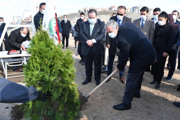 Ankara Büyükşehir Belediyesi'nden Ceren Damar Şenel İçin Hatıra Ormanı