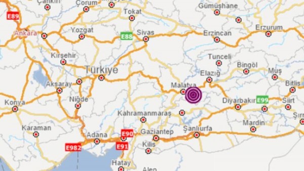 Malatya'da Deprem