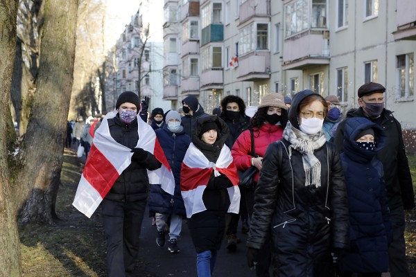 Belarus'ta 300'den Fazla Protestocu Gözaltına Alındı