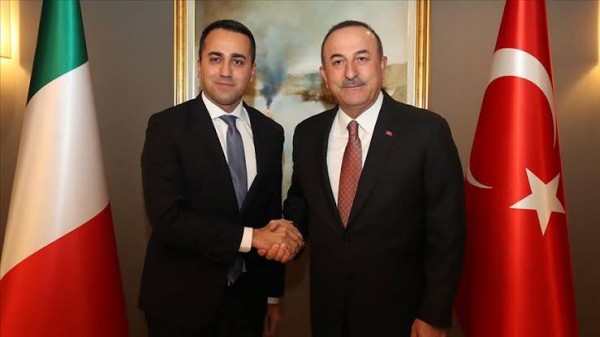 Dışişleri Bakanı Çavuşoğlu İtalyan Mevkidaşı Maio İle Görüştü