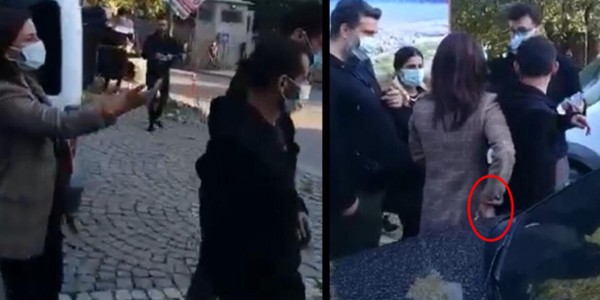 HDP'li Vekilden Skandal Hareket