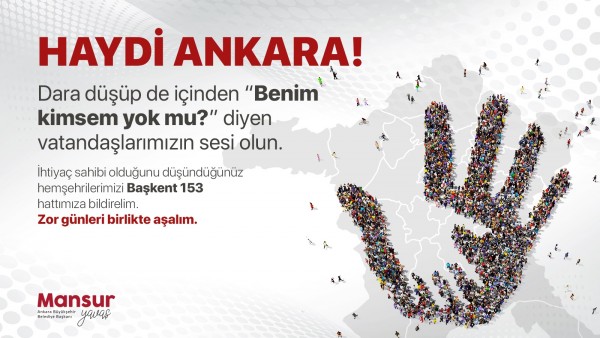 ABB Başkanı Yavaş: El Ele Verip Aç Açıkta Kimse Bırakmayalım