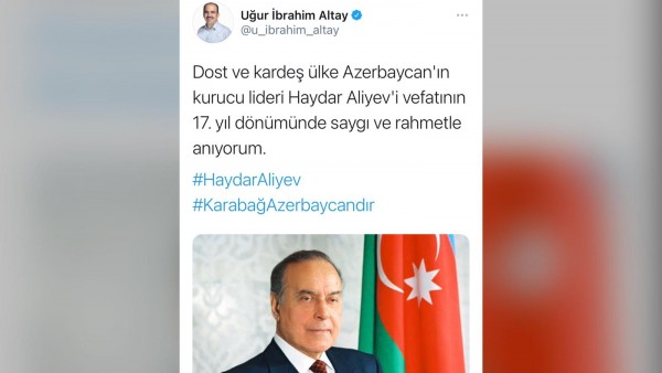 Türk Dünyası Belediyeler Birliği Başkanından Büyük Cehalet