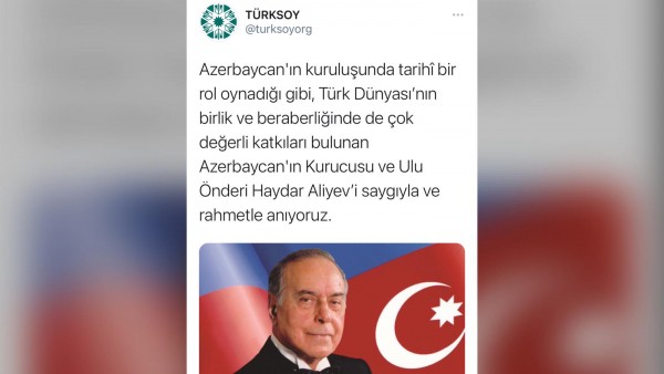 TÜRKSOY'dan Büyük Ayıp ve Cehalet